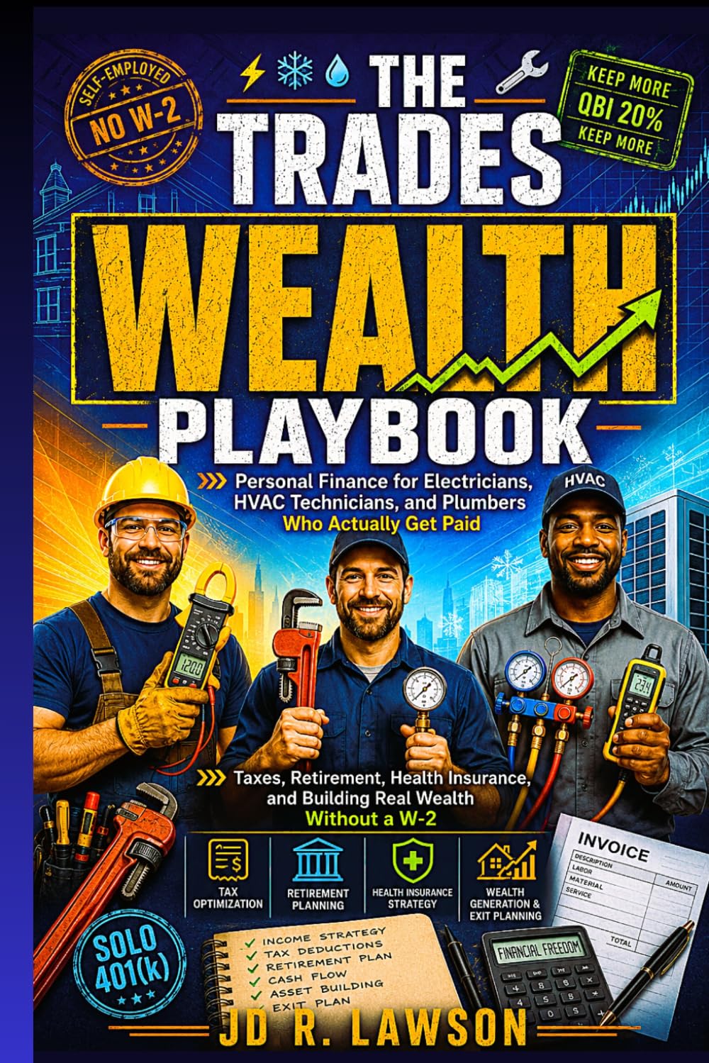capítulo por capítulo baixar THE TRADES WEALTH PLAYBOOK: Personal Finance for Electricians, HVAC Technicians, and Plumbers Who Actually Get Paid - Taxes, Retirement, Health Insurance, and Building Real Wealth Without a W-2