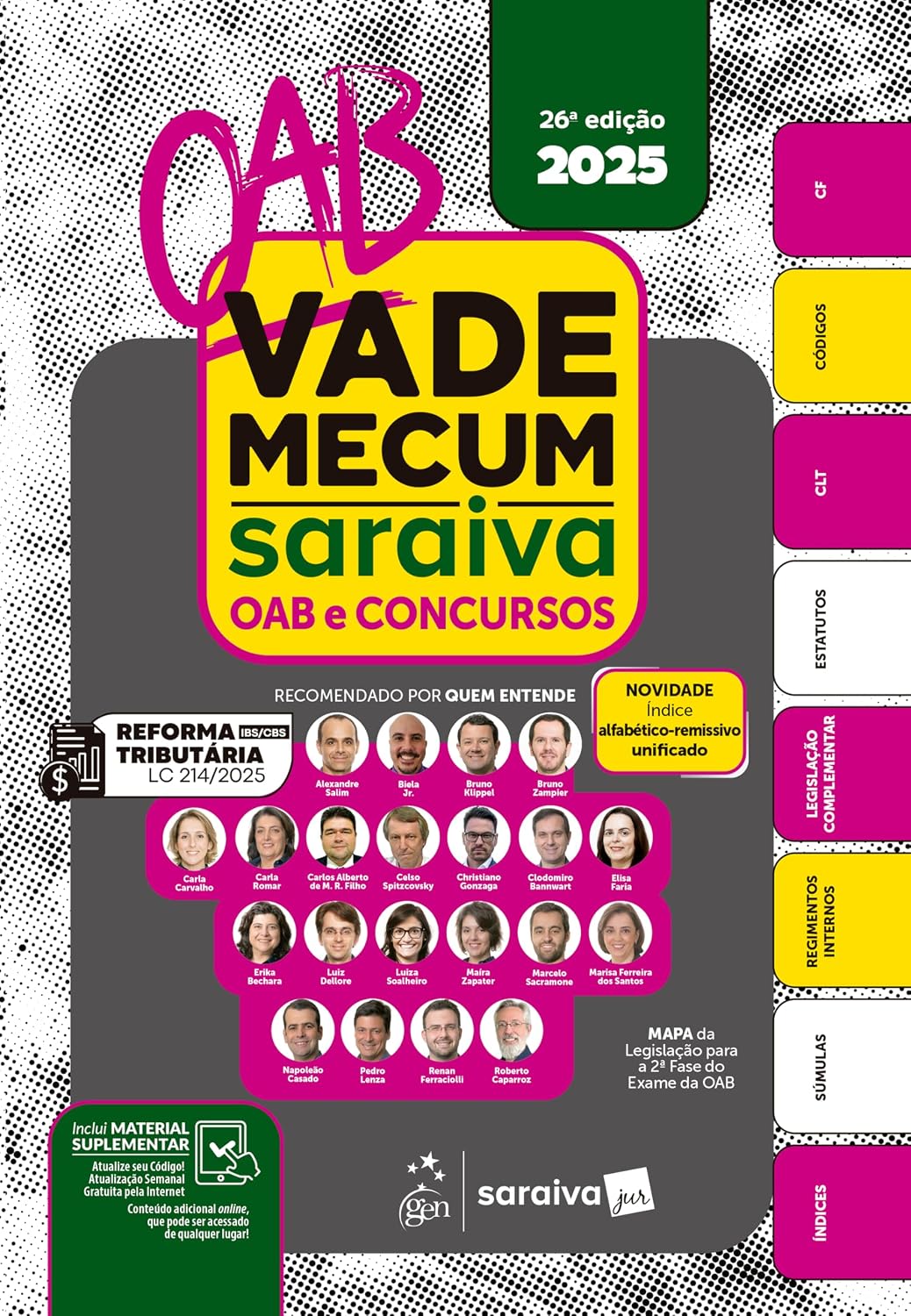 ler totalmente Vade Mecum Saraiva OAB e Concursos - 26ª Edição 2025