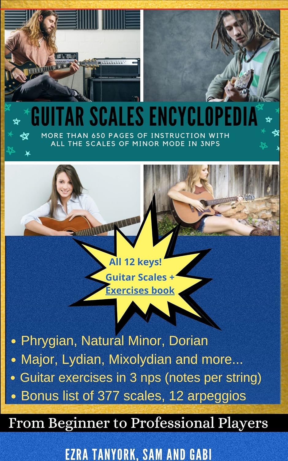 Encyclopedia of Guitar Scales in 3nps: More than 650 pages of Instruction with All the scales of Minor Mode in 3NPS (English Edition) baixar o livro de graça