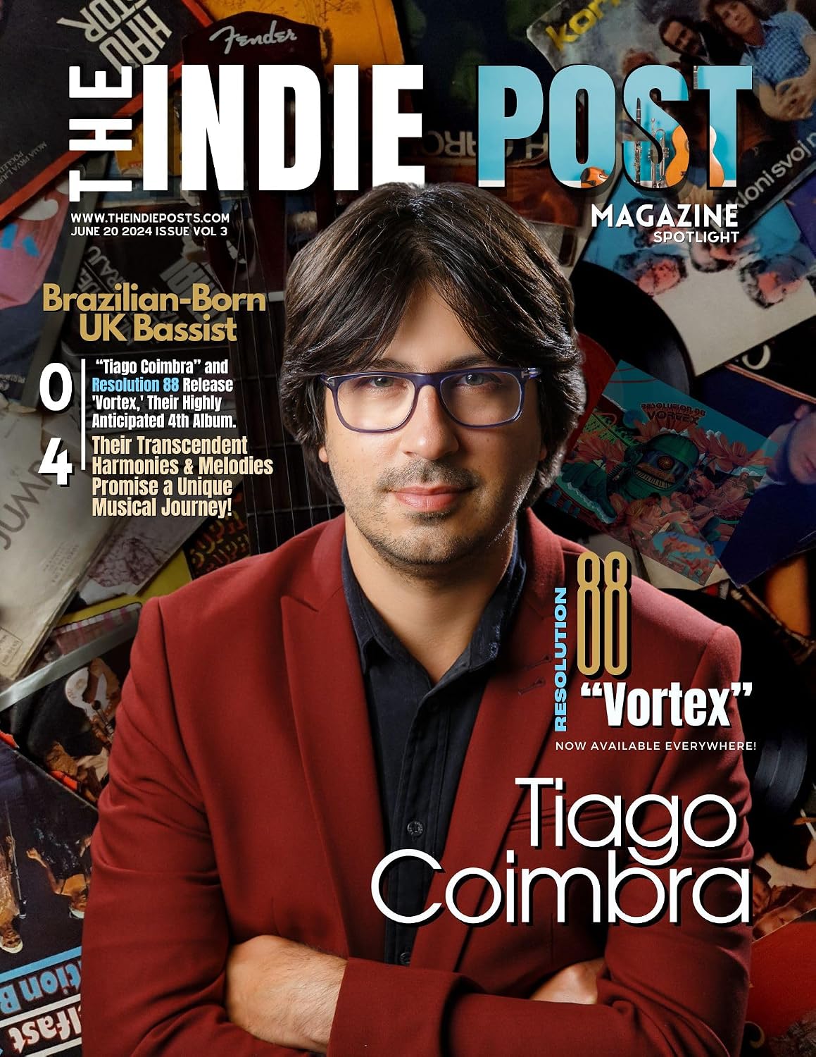 The Indie Post Magazine | Tiago Coimbra | June 20, 2024 Issue Vol 3 (English Edition) baixar o livro de graça