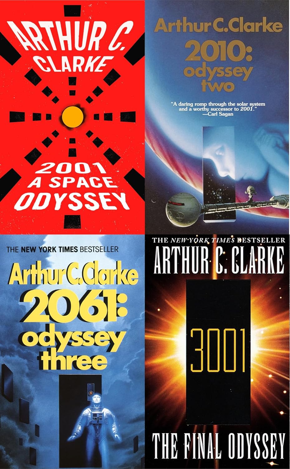 capítulo por capítulo baixar The Complete Arthur C. Clarke's Space Odyssey Series Books 1-4 (2001: A Space Odyssey, 2010: Odyssey two, 2061: Odyssey three, 3001: The Final Odyssey)