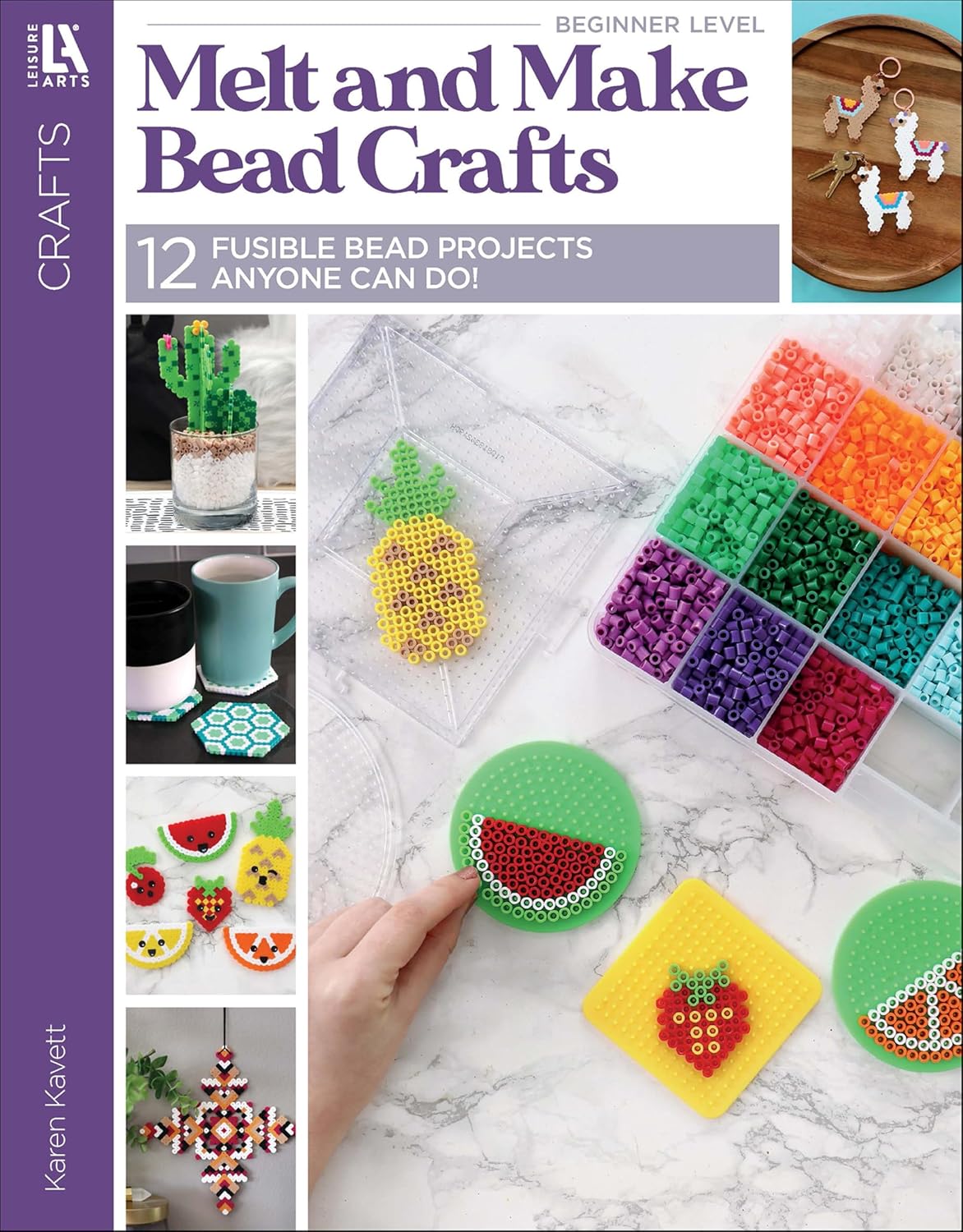 capítulo por capítulo baixar Melt and Make Bead Crafts: 12 Fusible Bead Projects Anyone Can Do! (English Edition)