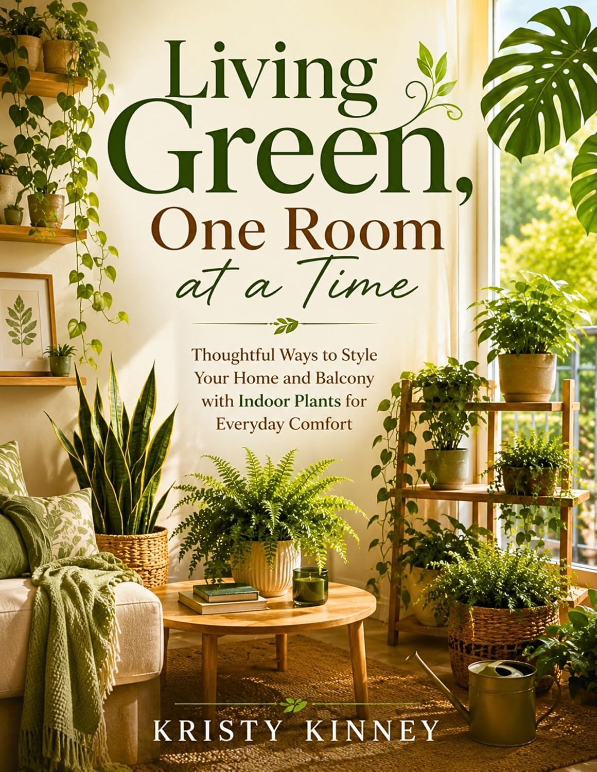 capítulo por capítulo baixar Living Green, One Room at a Time: Thoughtful Ways to Style Your Home and Balcony with Indoor Plants for Everyday Comfort (English Edition)