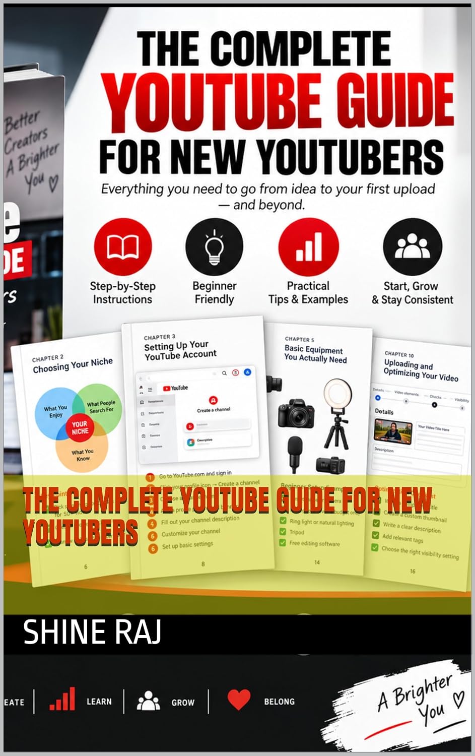 ler totalmente The Complete YouTube Guide for New YouTubers (English Edition)