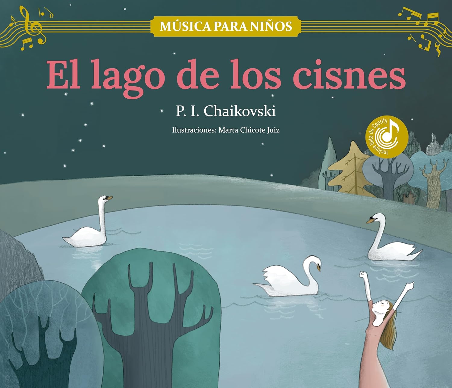 capítulo por capítulo baixar El lago de los cisnes: Descubre las grandes obras de la música clásica, convertidas en preciosos cuentos musicales para niños y niñas | Libro infantil... extra. (Música para niños) (Spanish Edition)