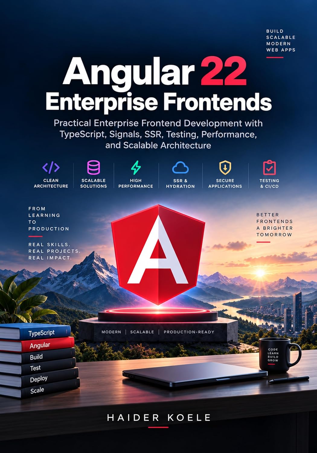 Angular 22 Enterprise Frontends: Practical Enterprise Frontend Development with TypeScript, Signals, SSR, Testing, Performance, and Scalable Architecture (English Edition) baixar o livro de graça