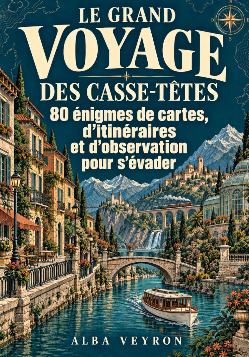 capítulo por capítulo baixar Le Grand Voyage des casse-têtes: 80 énigmes pour s’évader sans écran — Logique, cartes et observation pour adultes et ados (French Edition)