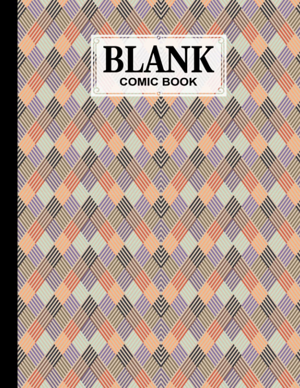 ler totalmente Blank Comic Book: Squares Cover, Draw Your Own Comics - 120 Pages of Fun and Unique Templates - A Large 8.5" x 11" Notebook by Hedi Krämer