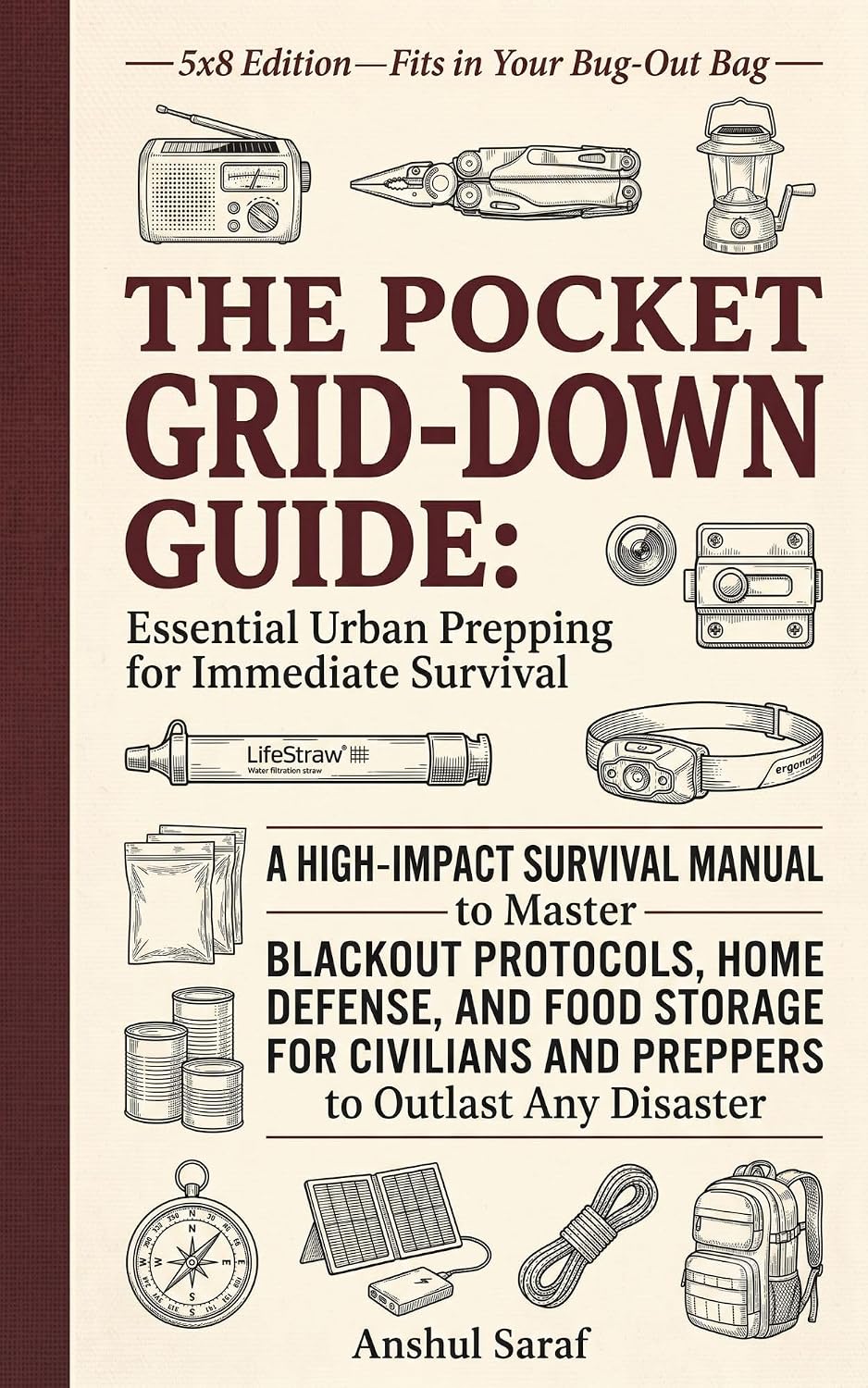 ler totalmente The Pocket Grid-Down Guide: Essential Urban Prepping for Immediate Survival: Master Blackout Protocols, Home Defence, and Food Storage–A High-Impact Survival... (The Bushcraft Guide) (English Edition)