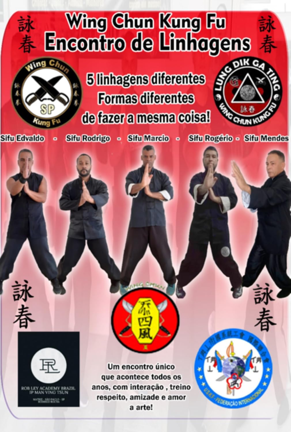 Wing Chun Kung Fu - Encontro De Linhagens