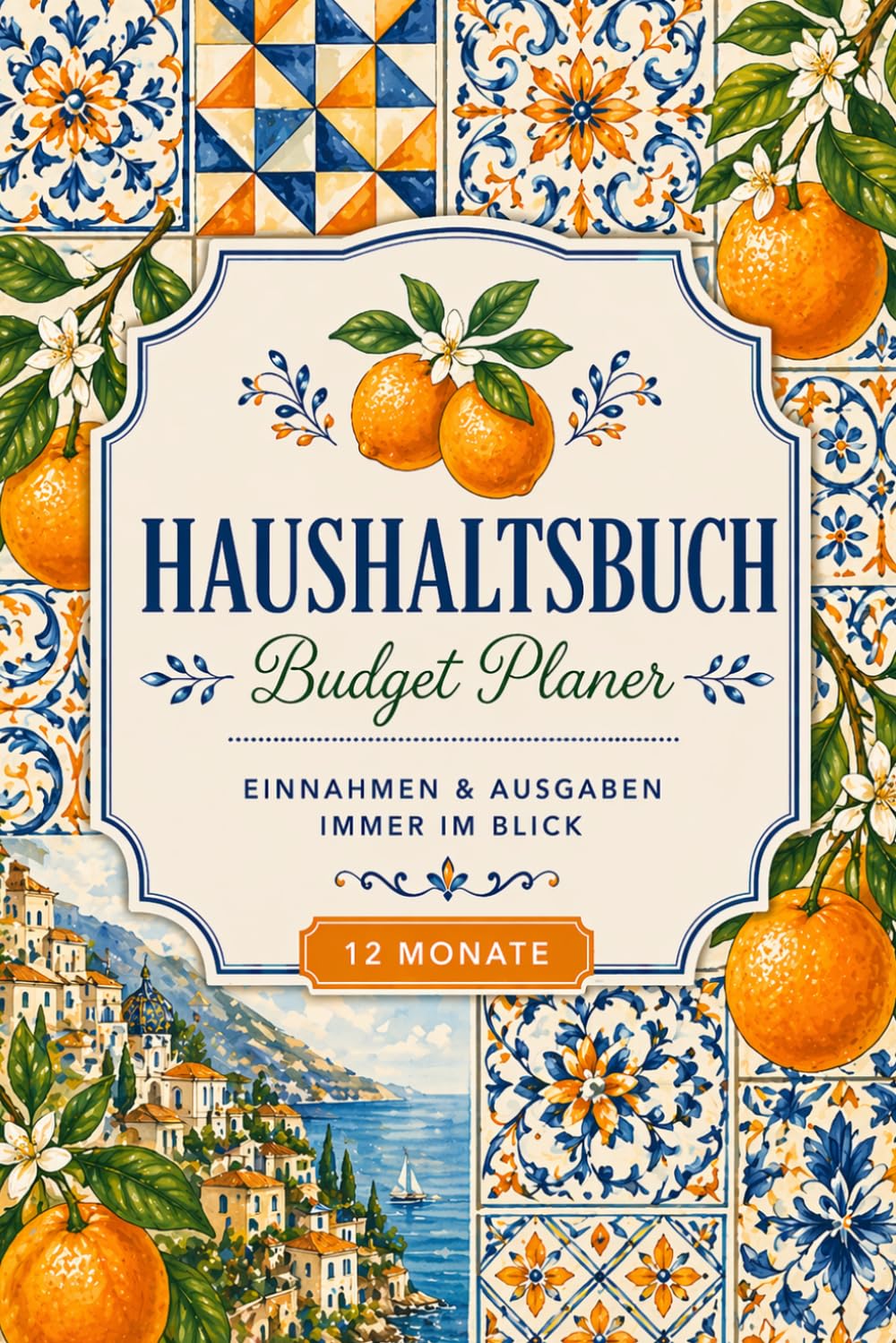 Haushaltsbuch A5 – Budget Planer mit Einnahmen & Ausgaben | 12 Monate Finanzplaner | Sparbuch & Budgetplaner mit Orangen Design: Stilvoller Budget... einfach organisieren (German Edition) baixar livro de graça