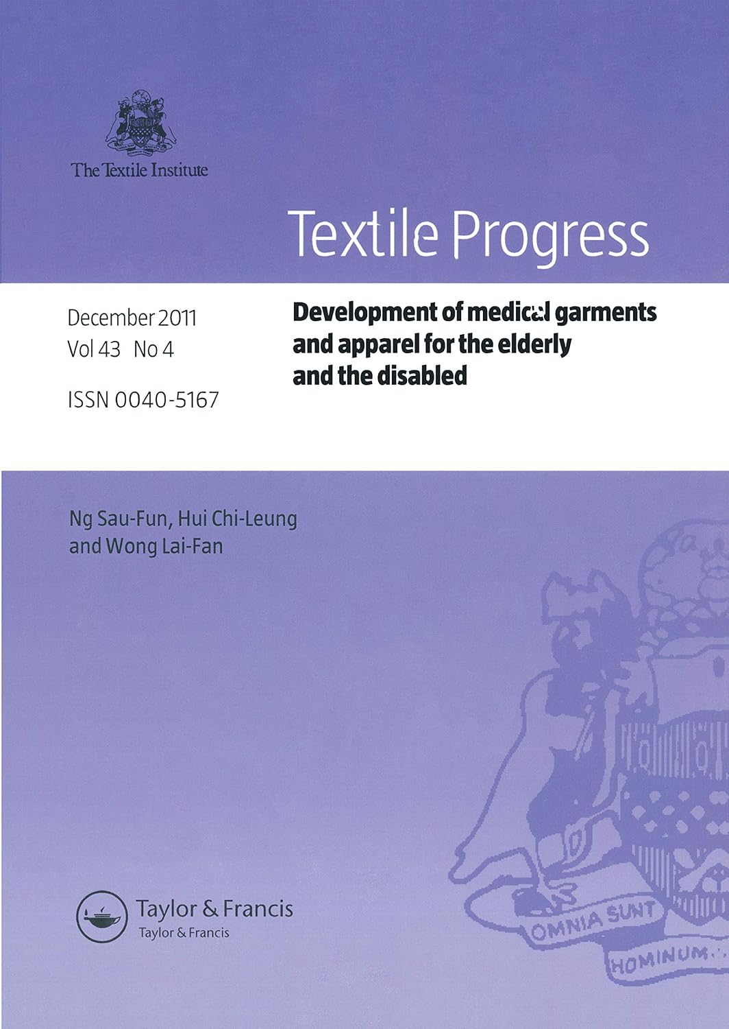 ler totalmente Development of Medical Garments and Apparel for the Elderly and the Disabled (Textile Progress) (English Edition)