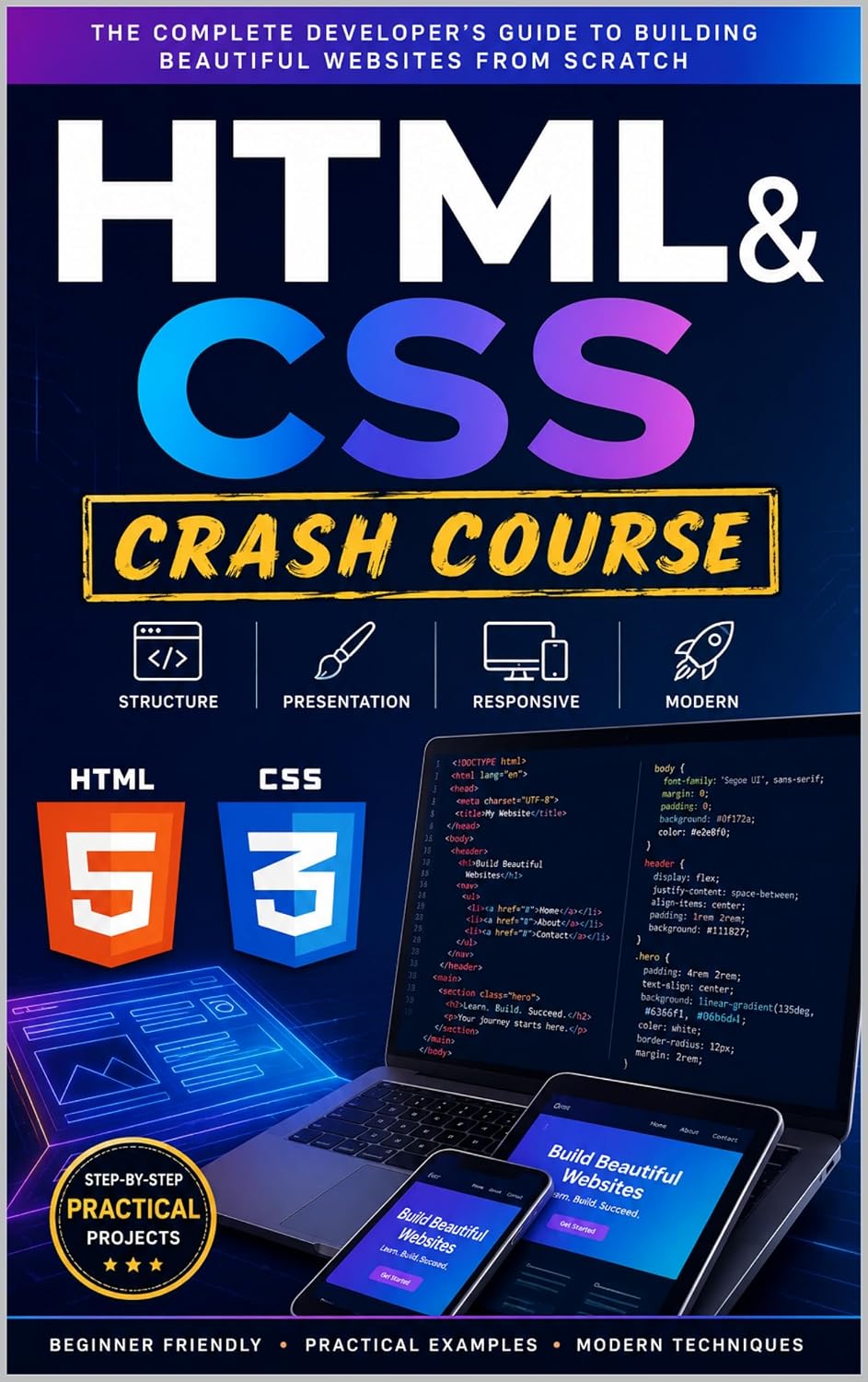 HTML & CSS CRASH COURSE: The Complete Developer's Guide to Building Beautiful Websites from Scratch (English Edition) baixar o livro de graça