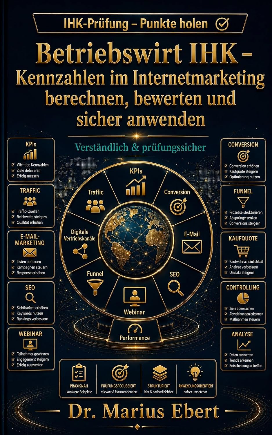 ler totalmente Betriebswirt IHK – Kennzahlen im Internetmarketing berechnen, bewerten und sicher anwenden: Punkte holen: KPIs, Anmeldequote, Teilnahmequote und Kaufquote... - Punkte holen) (German Edition)