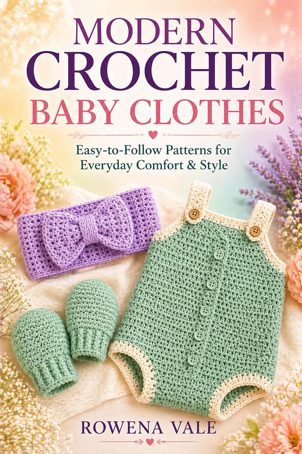 ler totalmente Modern Crochet Baby Clothes: Easy-to-Follow Patterns for Everyday Comfort & Style (The Cozy Baby Crochet Collection Book 1) (English Edition)