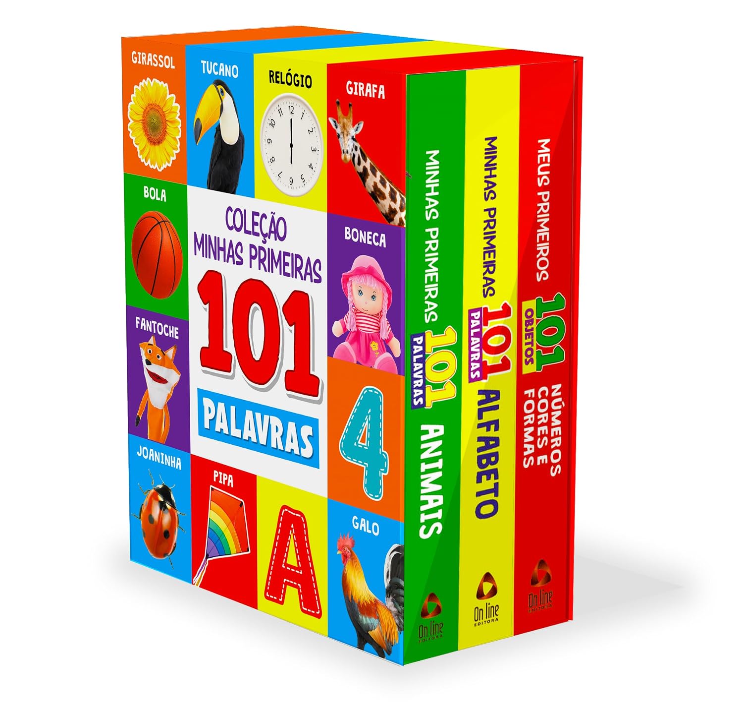 Coleção Minhas Primeiras 101 Palavras - Box com 3 Livrinhos baixar livro de graça