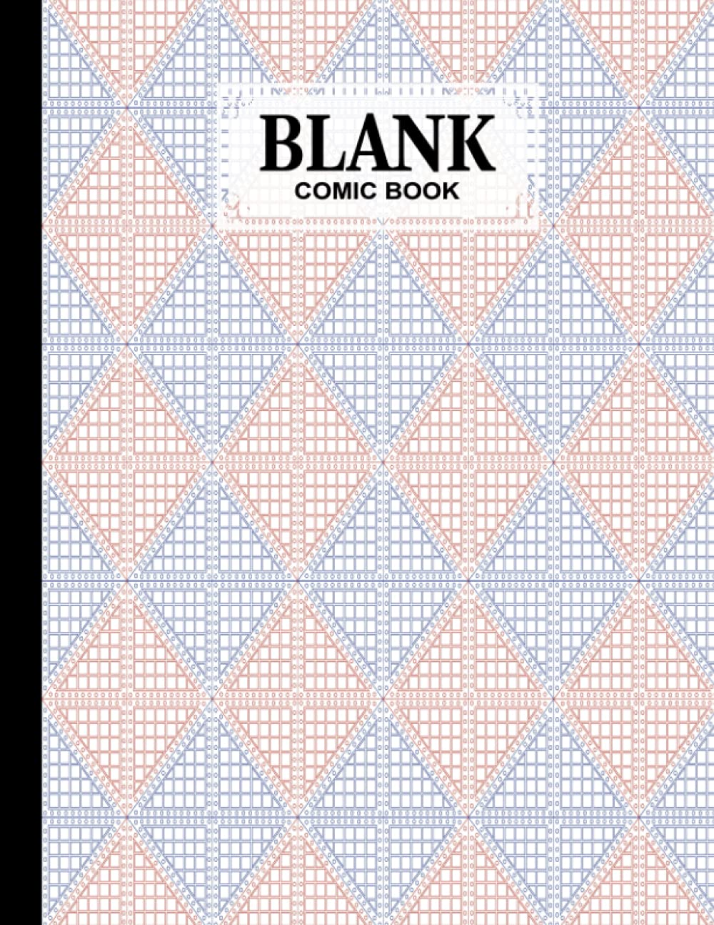Blank Comic Book: Rhombus Cover Blank Comic Book, Create Your Own Story, Journal, Notebook, Sketchbook for Kids and Adults, 120 Pages - Size 8.5" x 11" Notebook by Gudrun Reinhardt baixar livro de graça