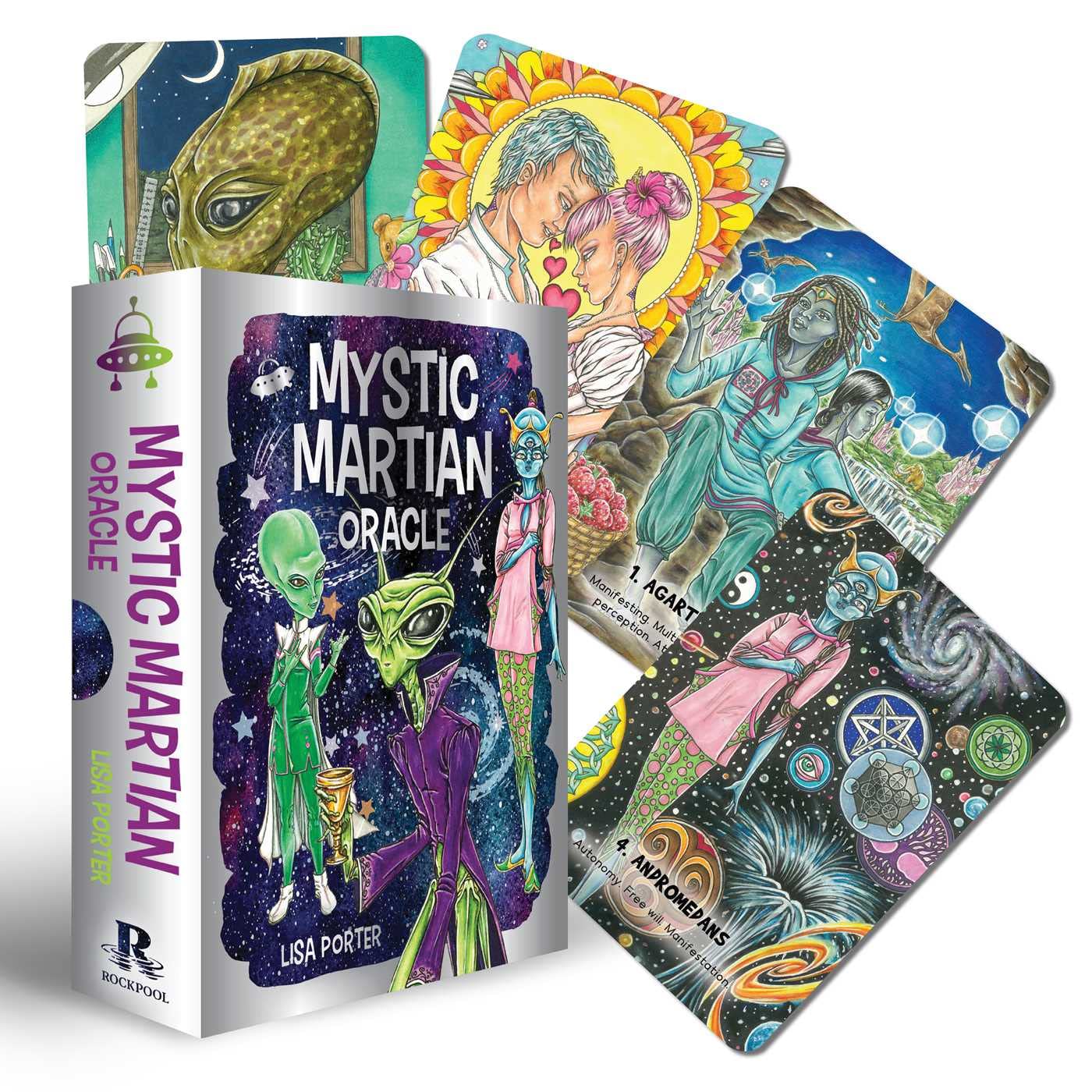 capítulo por capítulo baixar Mystic Martian Oracle: 40 Full-Color Cards and 128-Page Book