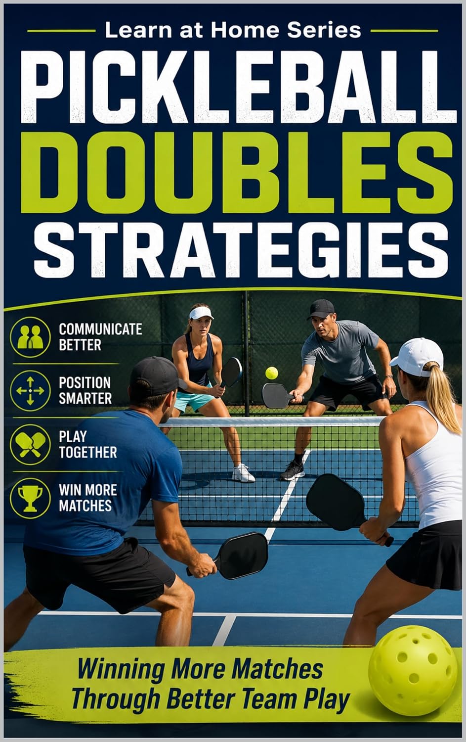 capítulo por capítulo baixar Pickleball Doubles Strategies: Winning More Matches Through Better Team Play (Learn at Home Book 16) (English Edition)