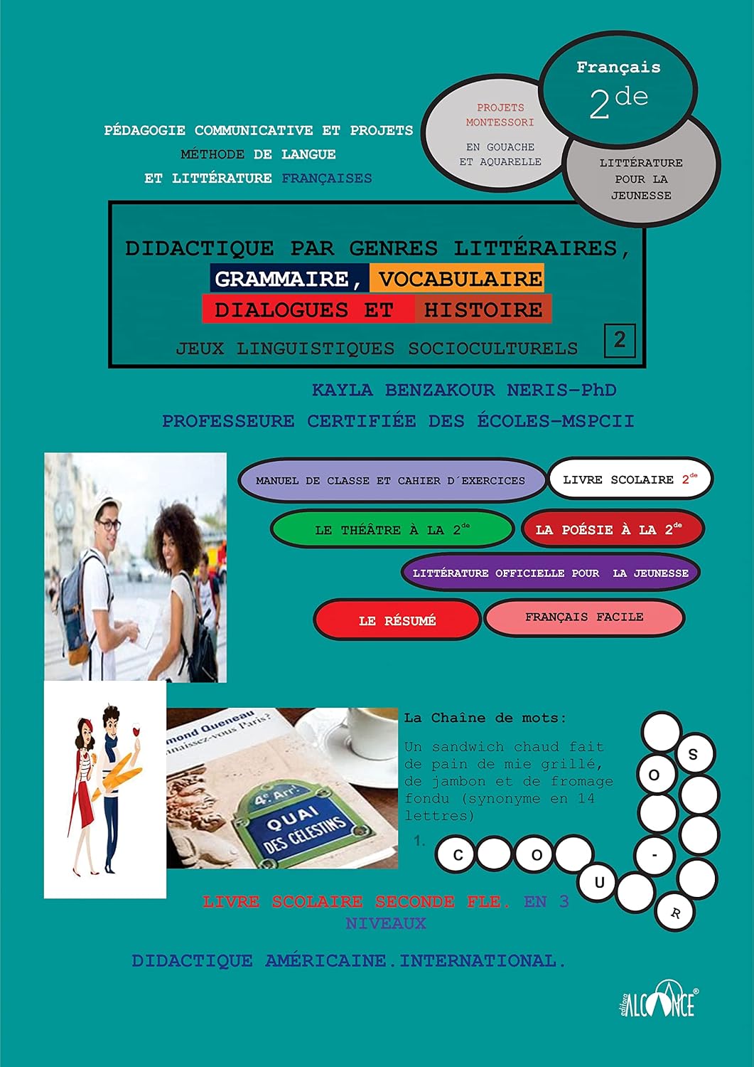 Didactique par genres littéraires, Grammaire, Vocabulaire, Dialogues et Histoire: Jeux linguistiques socioculturels baixar livro de graça