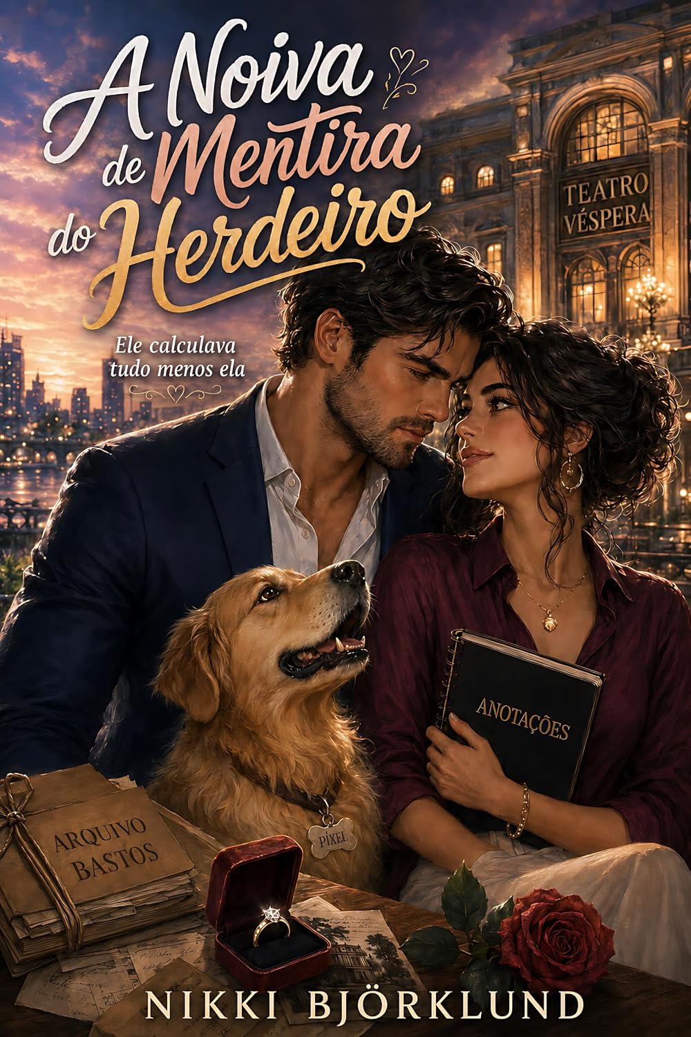 A NOIVA DE MENTIRA DO HERDEIRO: Ele calculava tudo menos ela baixar o livro de graça