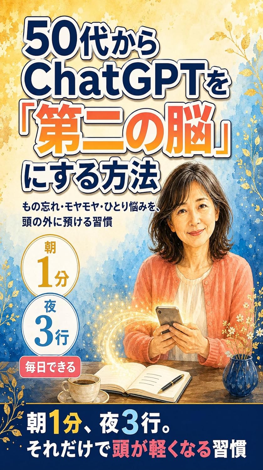 50daikaraChatGPTwodaininonounisuruhouhou: monowasuremoyamoyahitorinayamiwoatamanosotoniazukerushuukan (Japanese Edition) baixar o livro de graça