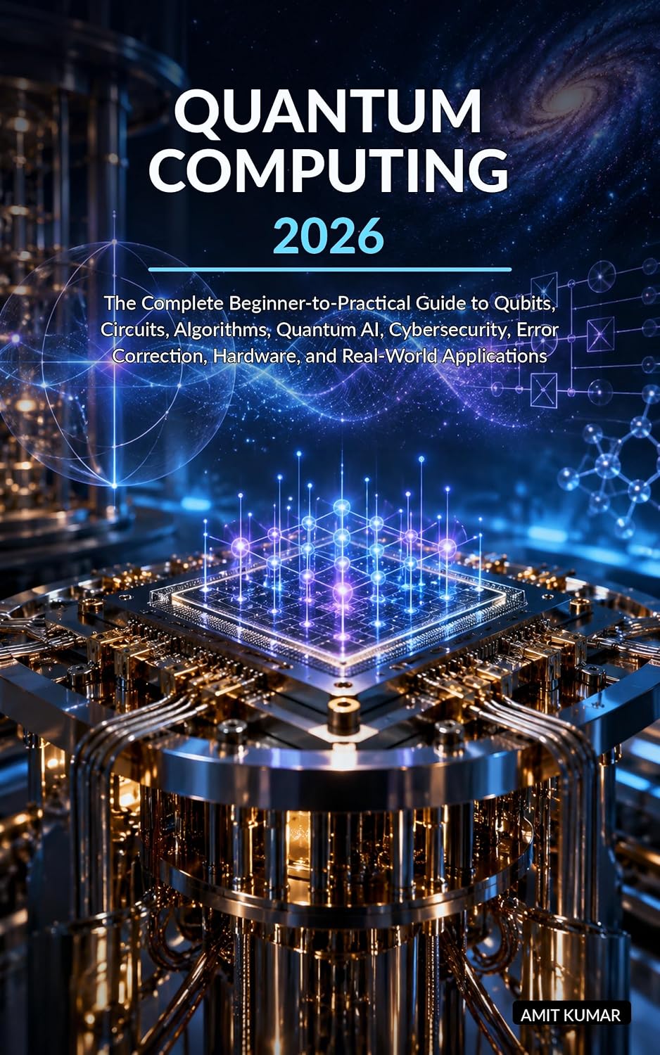 Quantum Computing: The Complete Beginner-to-Practical Guide to Qubits, Circuits, Algorithms, Quantum AI, Cybersecurity, Error Correction, Hardware, and Real-World Applications (English Edition) baixar livro de graça