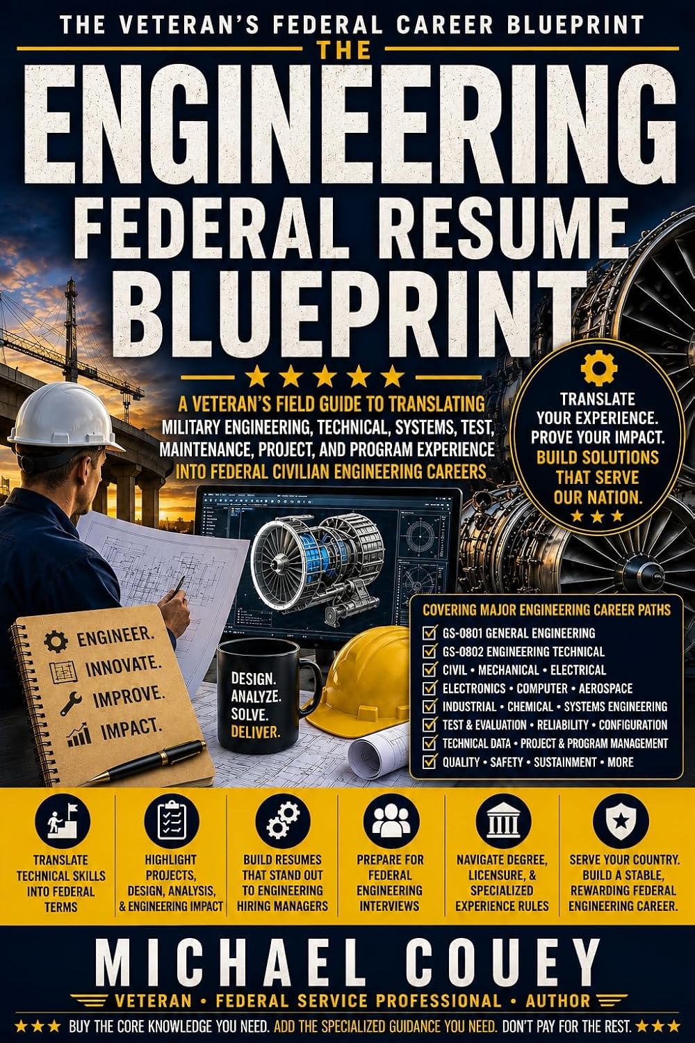 ler totalmente The Engineering Federal Resume Blueprint: A Veteran’s Guide to Translating Military Engineering, Technical, Systems, Test & Project Experience Into Federal... Federal Career Blueprint) (English Edition)