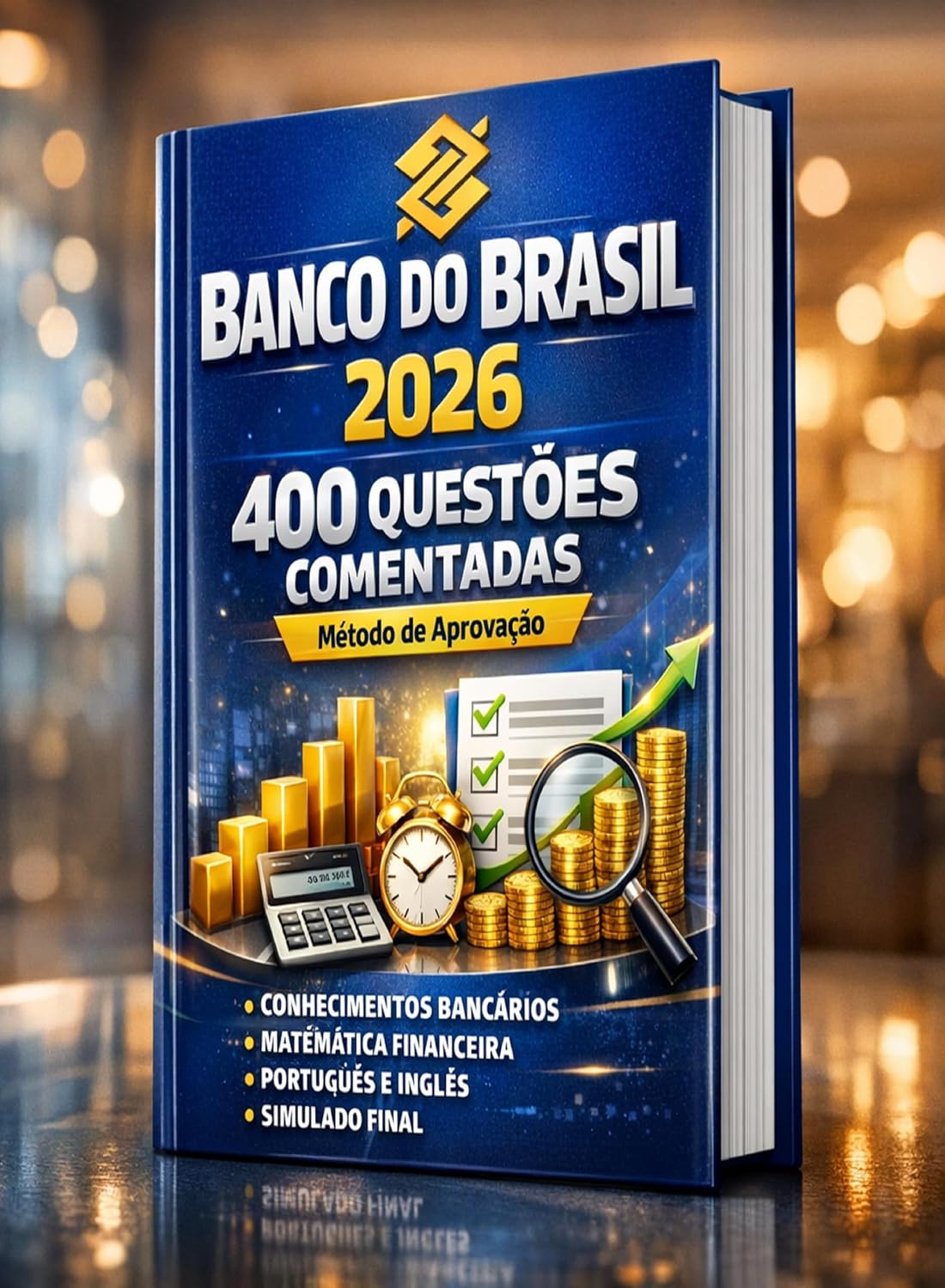 ler totalmente Banco do Brasil 2026: 400 Questões Comentadas com Método de Aprovação