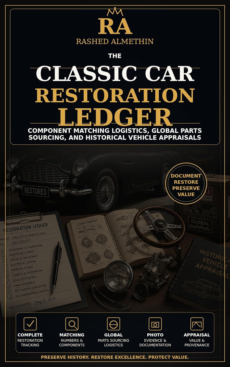 ler totalmente The Classic Car Restoration Ledger: Component Matching Logistics, Global Parts Sourcing, and Historical Vehicle Appraisals (English Edition)