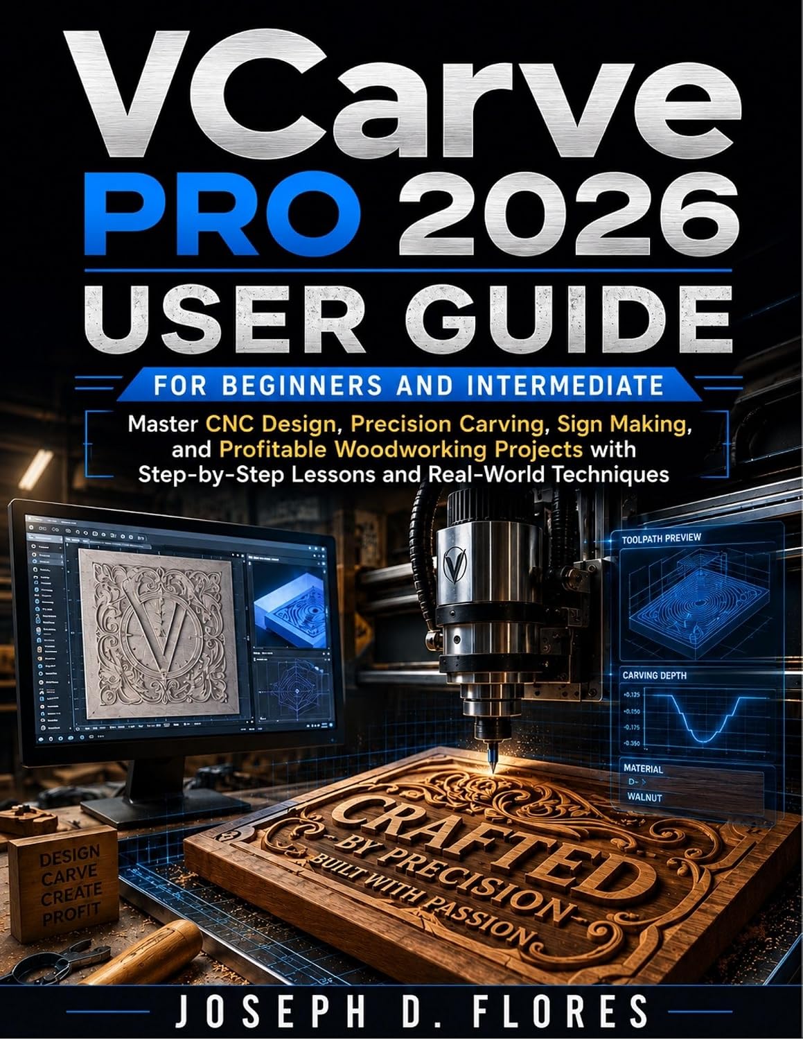 VCarve Pro 2026 User Guide for Beginners and Intermediate: Master CNC Design, Precision Carving, Sign Making, and Profitable Woodworking Projects with... and Real-World Techniques (English Edition) baixar o livro de graça