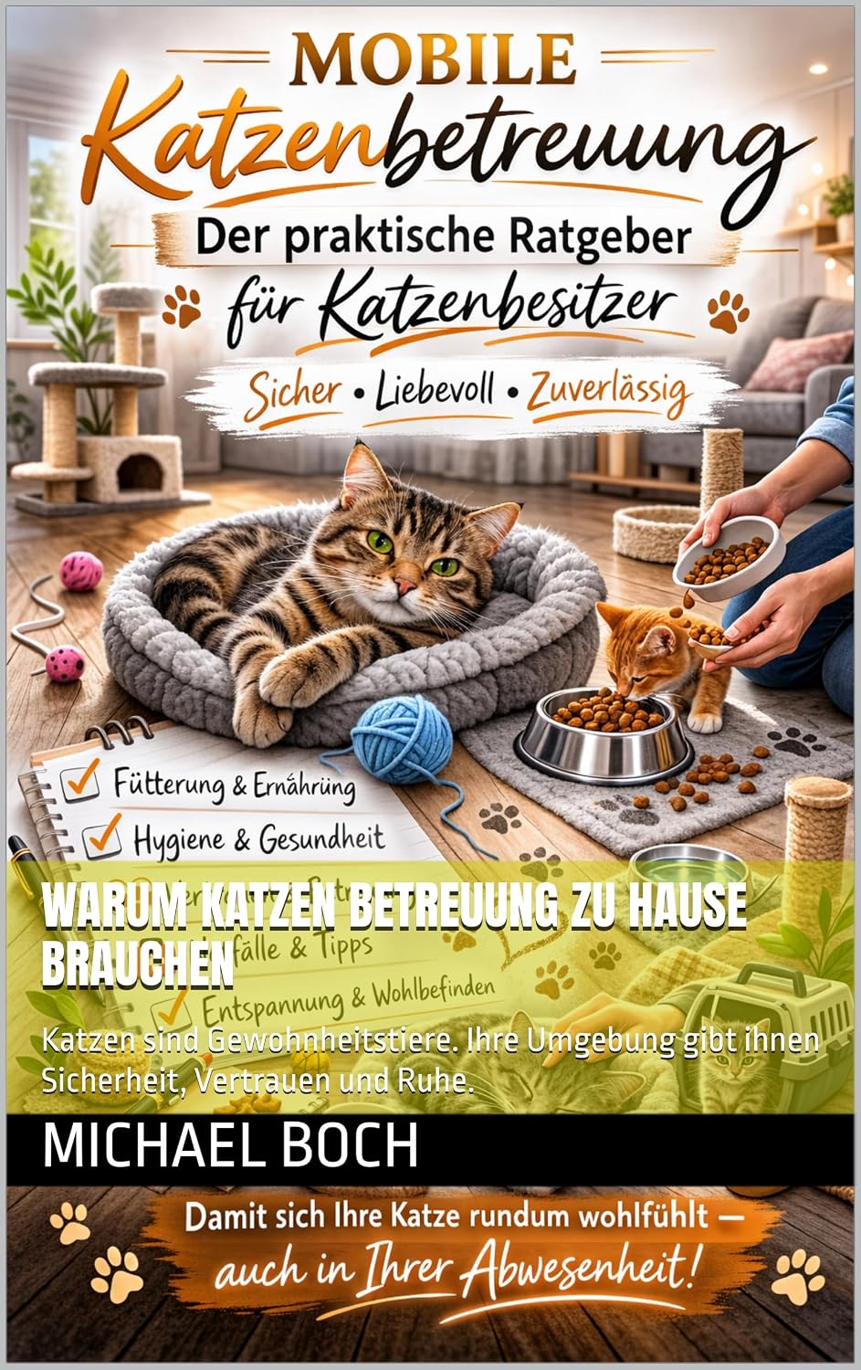 capítulo por capítulo baixar Warum Katzen Betreuung zu Hause brauchen: Katzen sind Gewohnheitstiere. Ihre Umgebung gibt ihnen Sicherheit, Vertrauen und Ruhe. (German Edition)
