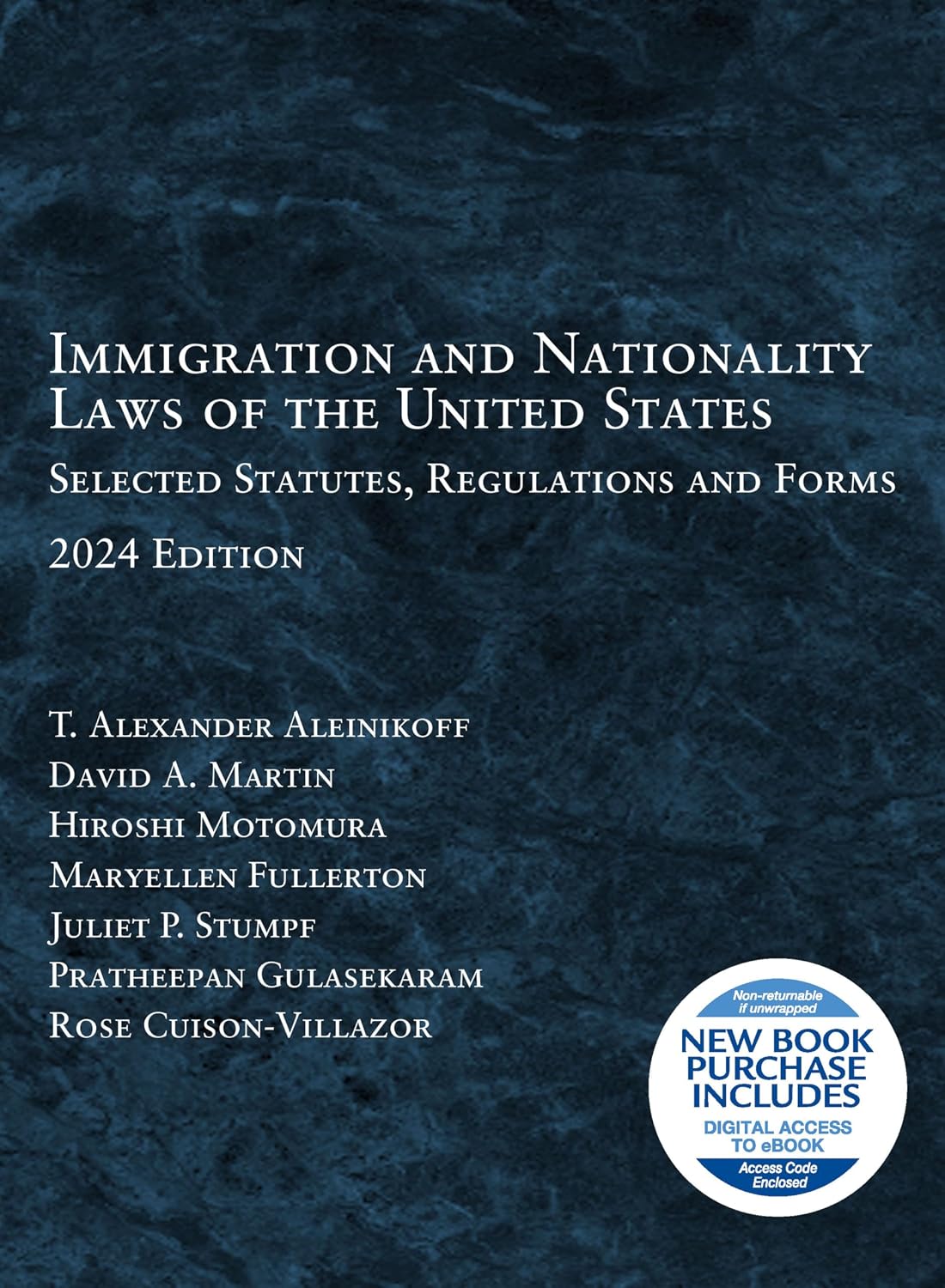 Immigration and Nationality Laws of the United States: Selected Statutes, Regulations and Forms, 2024 baixar o livro de graça