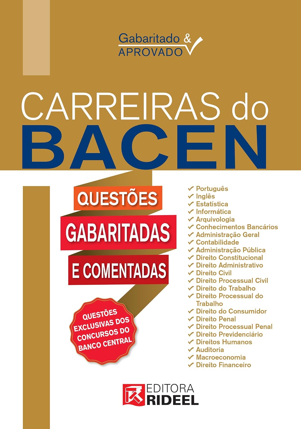 Gabaritado e Aprovado – Carreiras BACEN baixar livro de graça