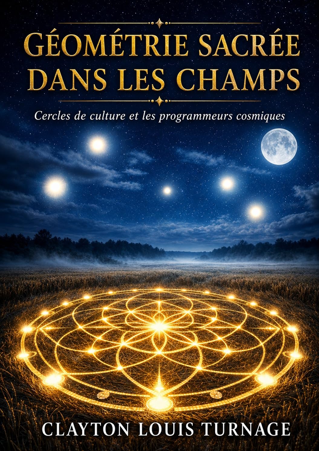 Géométrie sacrée dans les champs (Les programmeurs cosmiques t. 3) (French Edition)