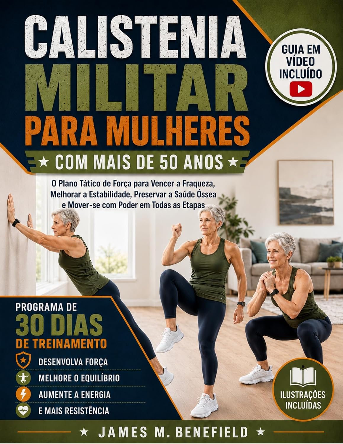 ler totalmente calistenia militar para mulheres com mais de 50 anos: O Plano Tático de Força para Vencer a Fraqueza, Melhorar a Estabilidade, Preservar a Saúde Óssea e Mover-se com Poder em Todas as Etapas