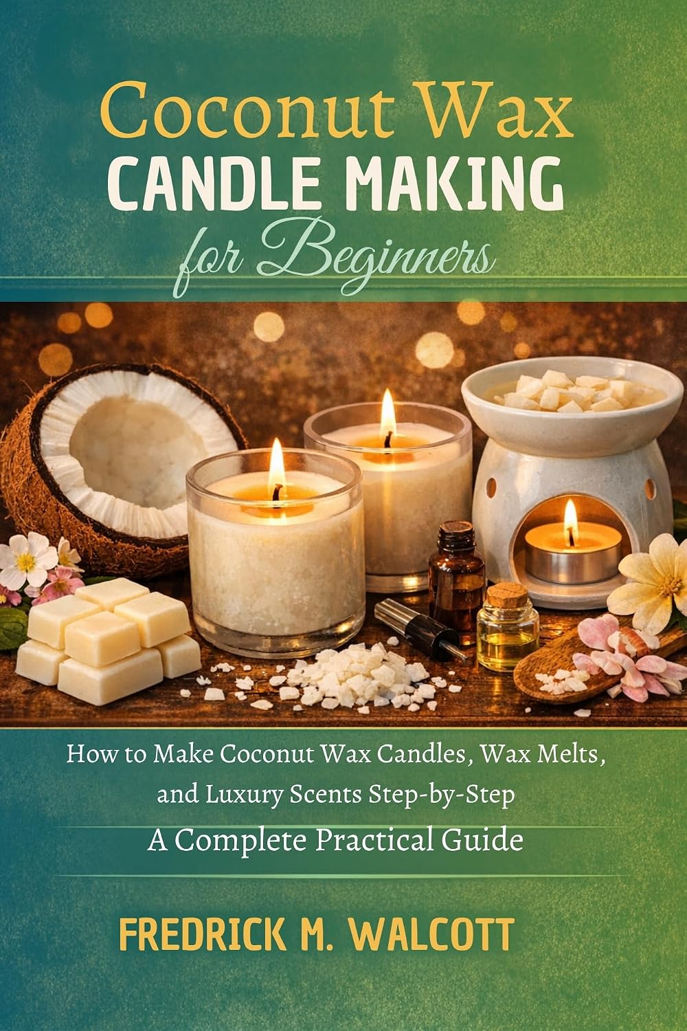Coconut Wax Candle Making for Beginners: How to Make Coconut Wax Candles, Wax Melts, and Luxury Scents Step-by-Step A Complete Practical Guide (English Edition) baixar o livro de graça