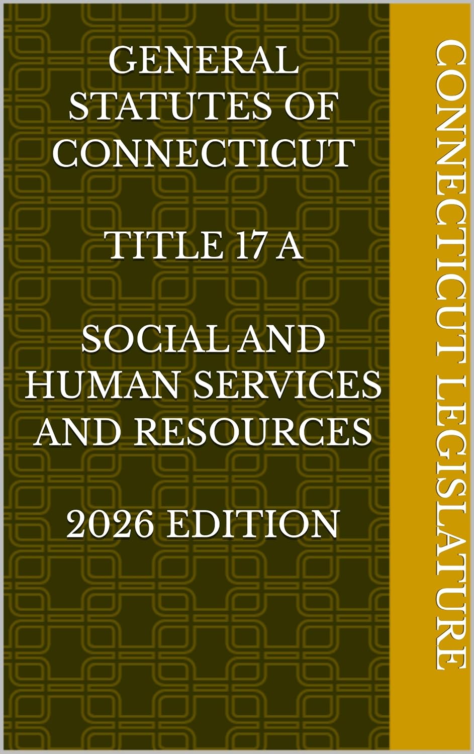 GENERAL STATUTES OF CONNECTICUT TITLE 17 A SOCIAL AND HUMAN SERVICES AND RESOURCES 2026 EDITION (English Edition) baixar livro de graça