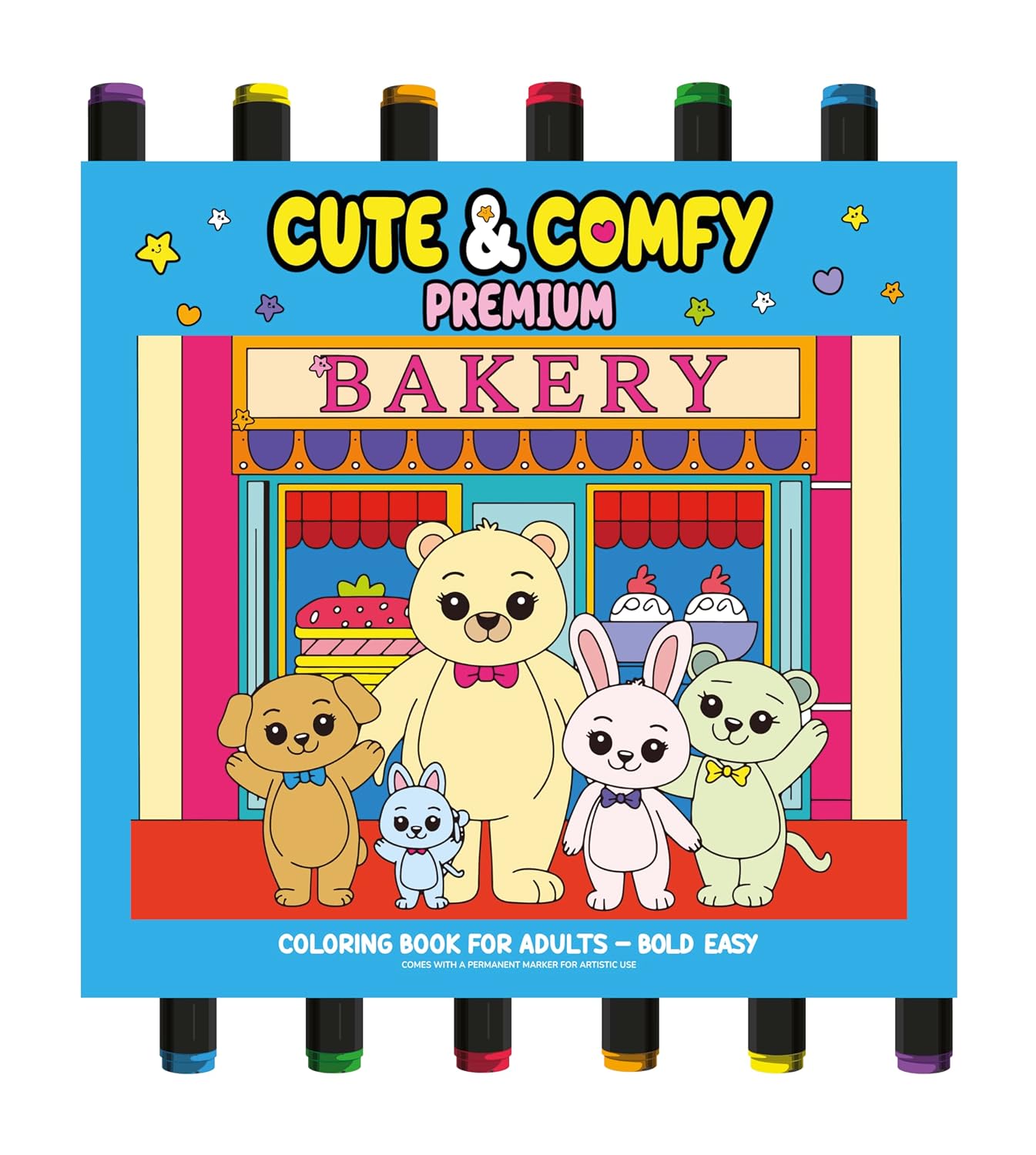 Coleção Cute & Comfy - Premium Edition - Livro de Colorir Adulto baixar o livro de graça