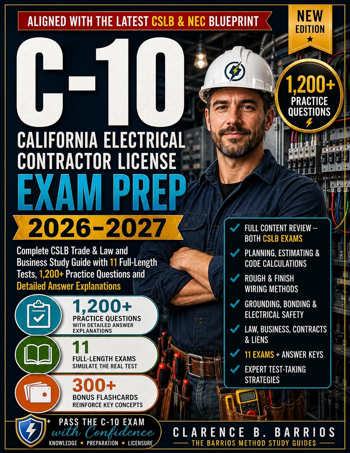 ler totalmente California C-10 Electrical Contractor License Exam Prep 2026–2027: Complete CSLB Trade & Law and Business Study Guide with 12 Full-Length Test, 1200+ Practice... C-10 Method Book 1) (English Edition)