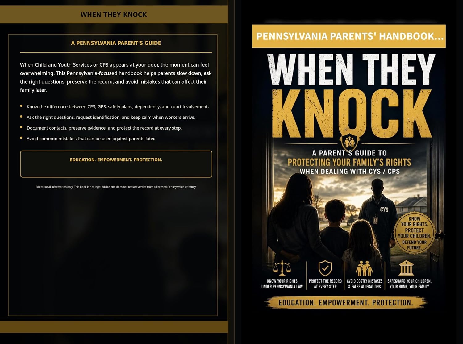 ler totalmente When they knock Arizona State: Arizona Parents’ handbook for protecting your family rights with Child Protective Services (Parent's Guide to Protecting... Dealing With CYS / CPS 2) (English Edition)