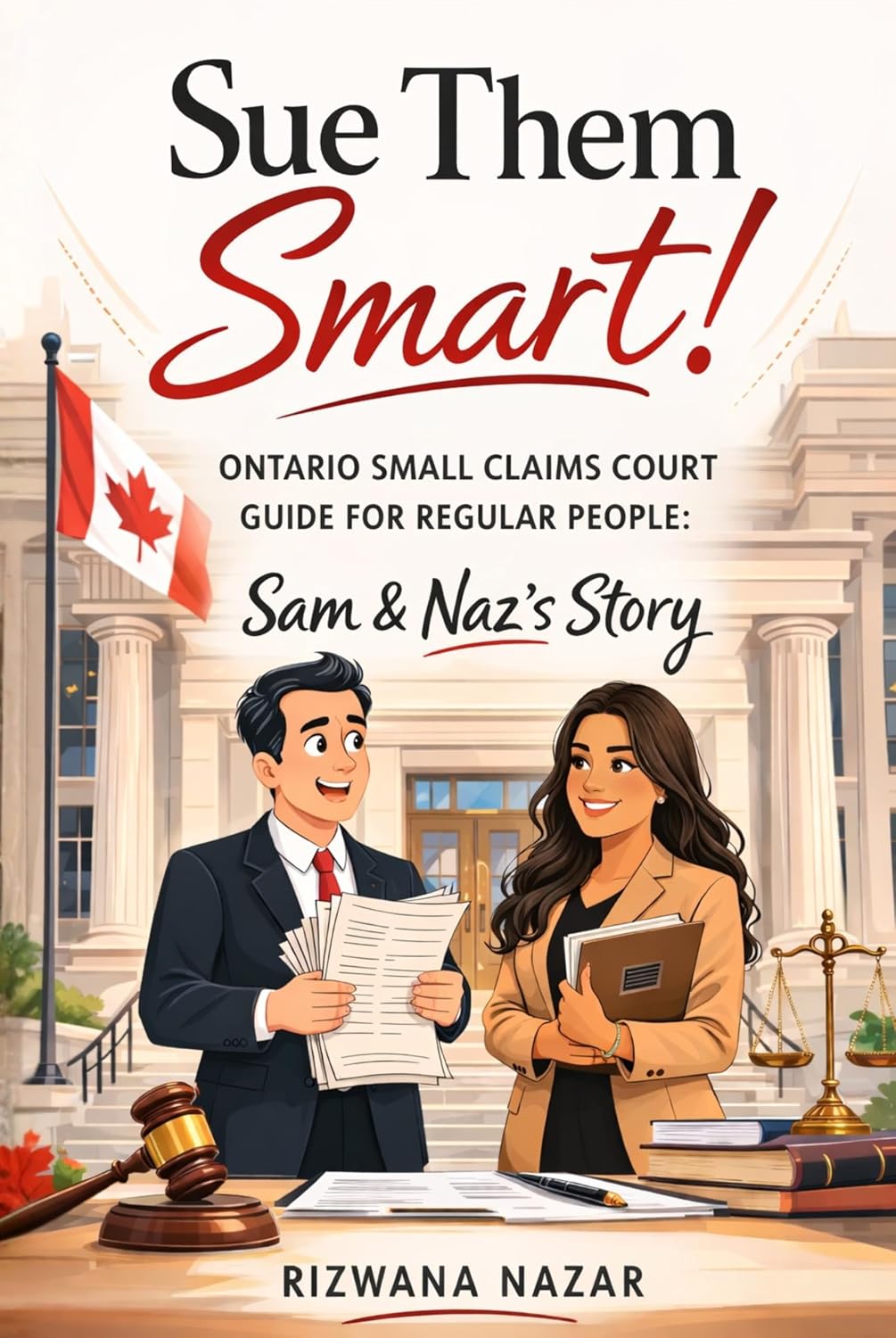 ler totalmente SUE THEM SMART: Ontario Small Claims Court Guide for Regular People: Sam & Naz’s Story (English Edition)