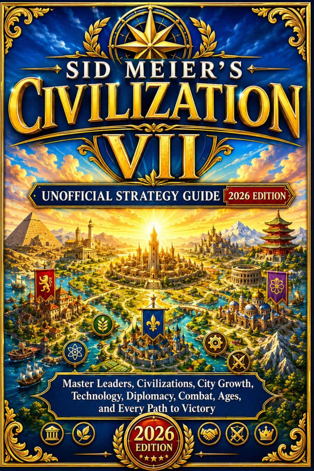 SID MEIER’S CIVILIZATION VII UNOFFICIAL STRATEGY GUIDE 2026 EDITION: Master Leaders, Civilizations, City Growth, Technology, Diplomacy, Combat, Ages, and Every Path to Victory baixar o livro de graça