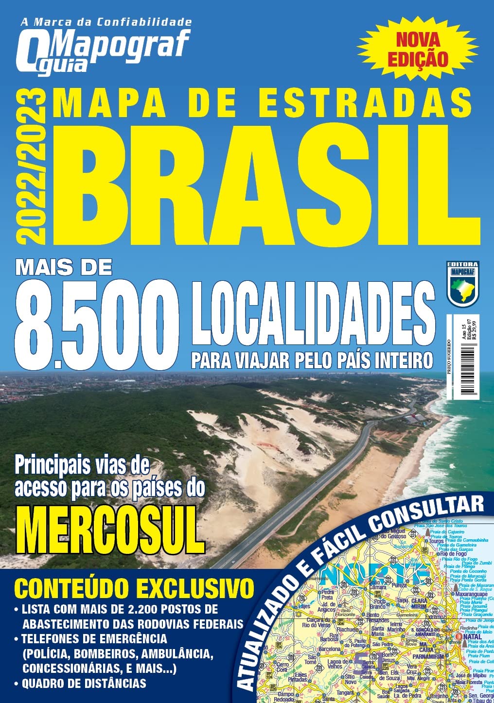 capítulo por capítulo baixar Mapa Mapograf Estradas Brasil - 2022/2023