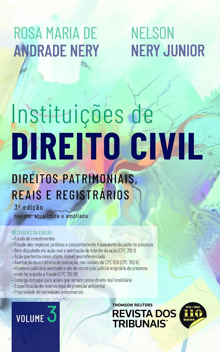 Instituições de Direito Civil - Volume IIi 3º Edição