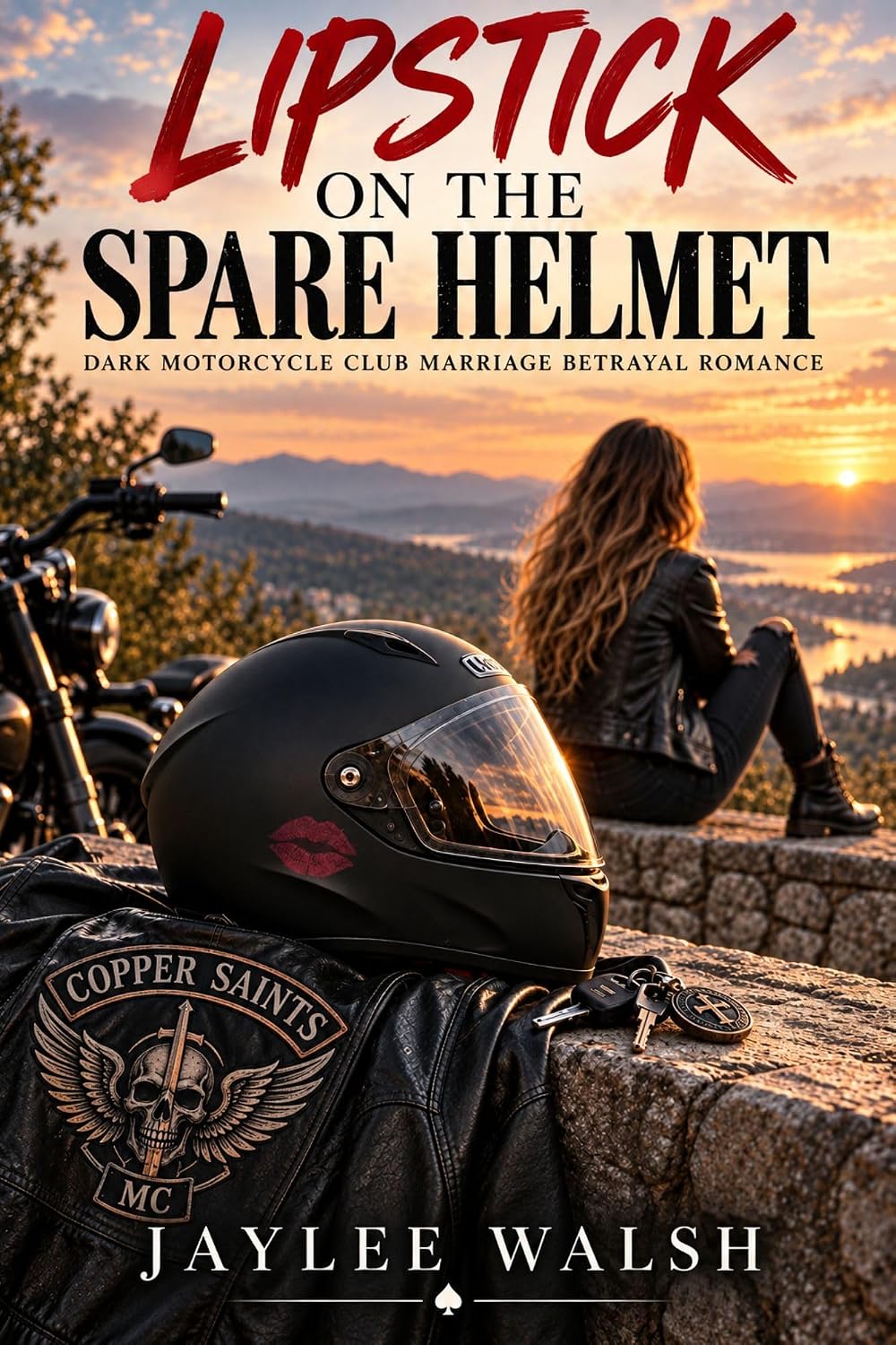 ler totalmente Lipstick on the Spare Helmet: Dark Motorcycle Club Marriage Betrayal Romance (Hearts beyond forgiveness) (English Edition)