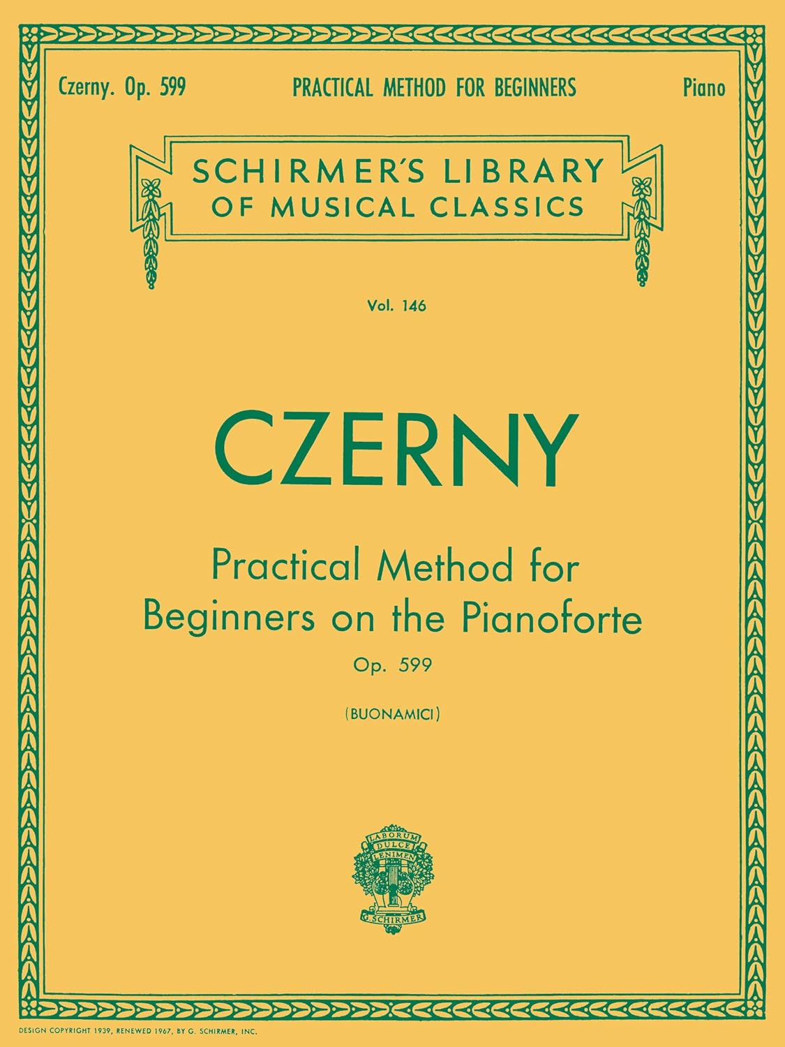 capítulo por capítulo baixar Practical Method for Beginners, Op. 599: Piano Technique: Schirmer Library of Classics Volume 146 Piano Technique