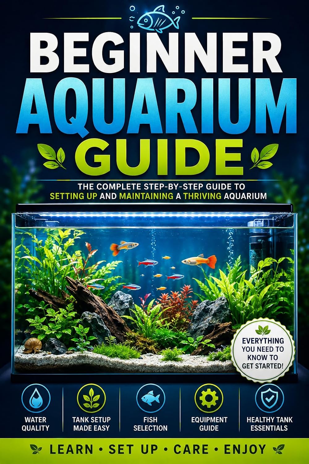 capítulo por capítulo baixar Shrimp Tanks for Beginners: The Complete Guide to Setting Up, Cycling, Stocking, Feeding, and Maintaining a Healthy Freshwater Shrimp Aquarium (Aquatic Pet Care Collection) (English Edition)