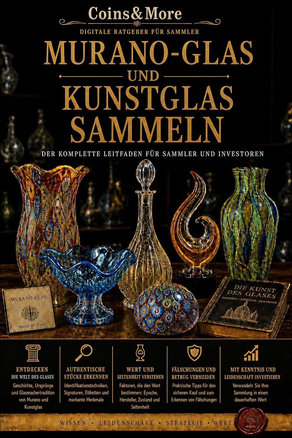 ler totalmente Murano-Glas und Kunstglas sammeln: Der komplette Leitfaden für Sammler und Investoren (German Edition)