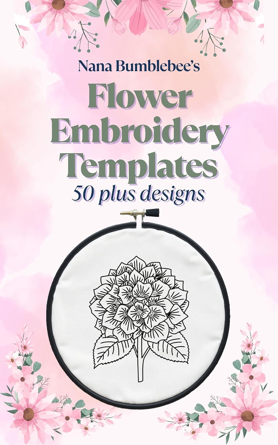 Flower Embroidery Templates 50 Plus Designs: Floral Template Design Book: For Flower Lovers - Over 50 beautiful and creative pages for all hand embroidery... Embroidery Books) (English Edition) baixar o livro de graça